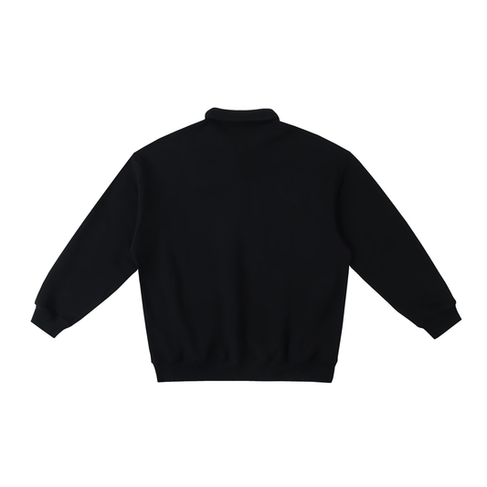(PREMIUM) CROSSWLK // Essential Polo Sweatshirt
