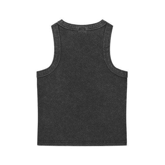 CROSSWLK // Snow Washed Tank Top