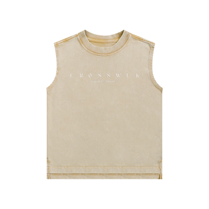 CROSSWLK // Snow Washed Kids Tank