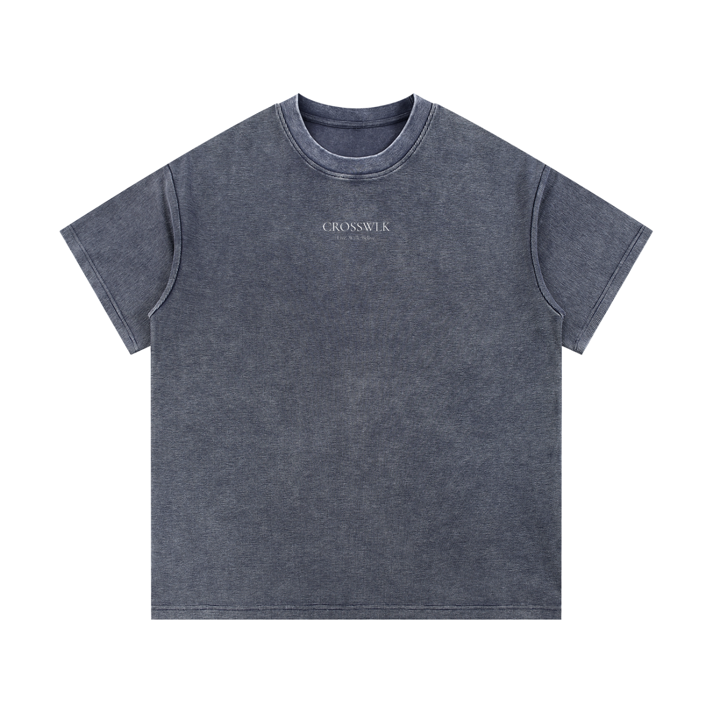 (PREMIUM) CROSSWLK // Essential Waffle T-Shirt