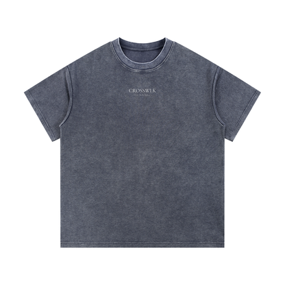 (PREMIUM) CROSSWLK // Essential Waffle T-Shirt