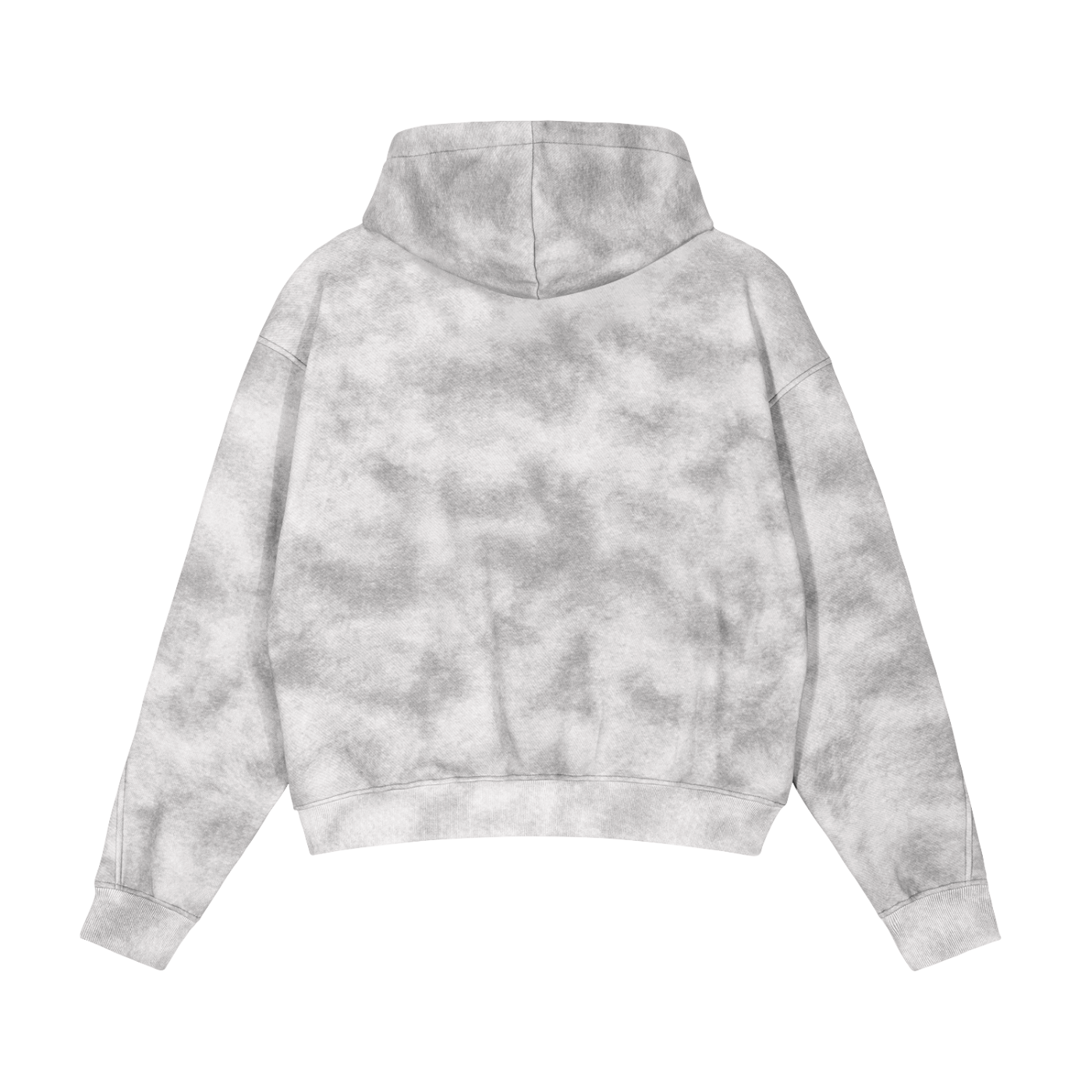 CROSSWLK // Dirty Washed Zip-up Fleece Hoodie (Matching set)