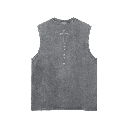 CROSSWLK // Essential Snow Washed Tank