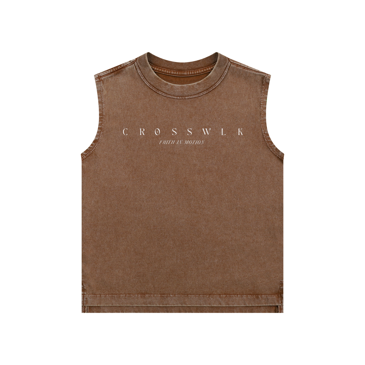 CROSSWLK // Snow Washed Kids Tank