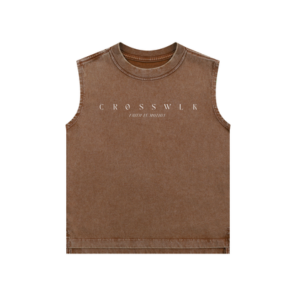CROSSWLK // Snow Washed Kids Tank