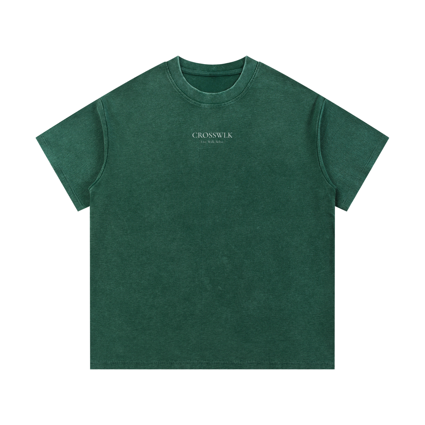 (PREMIUM) CROSSWLK // Essential Waffle T-Shirt