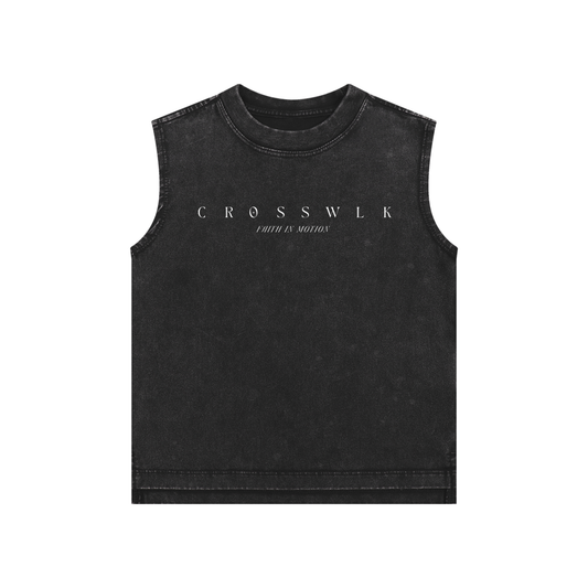 CROSSWLK // Snow Washed Kids Tank