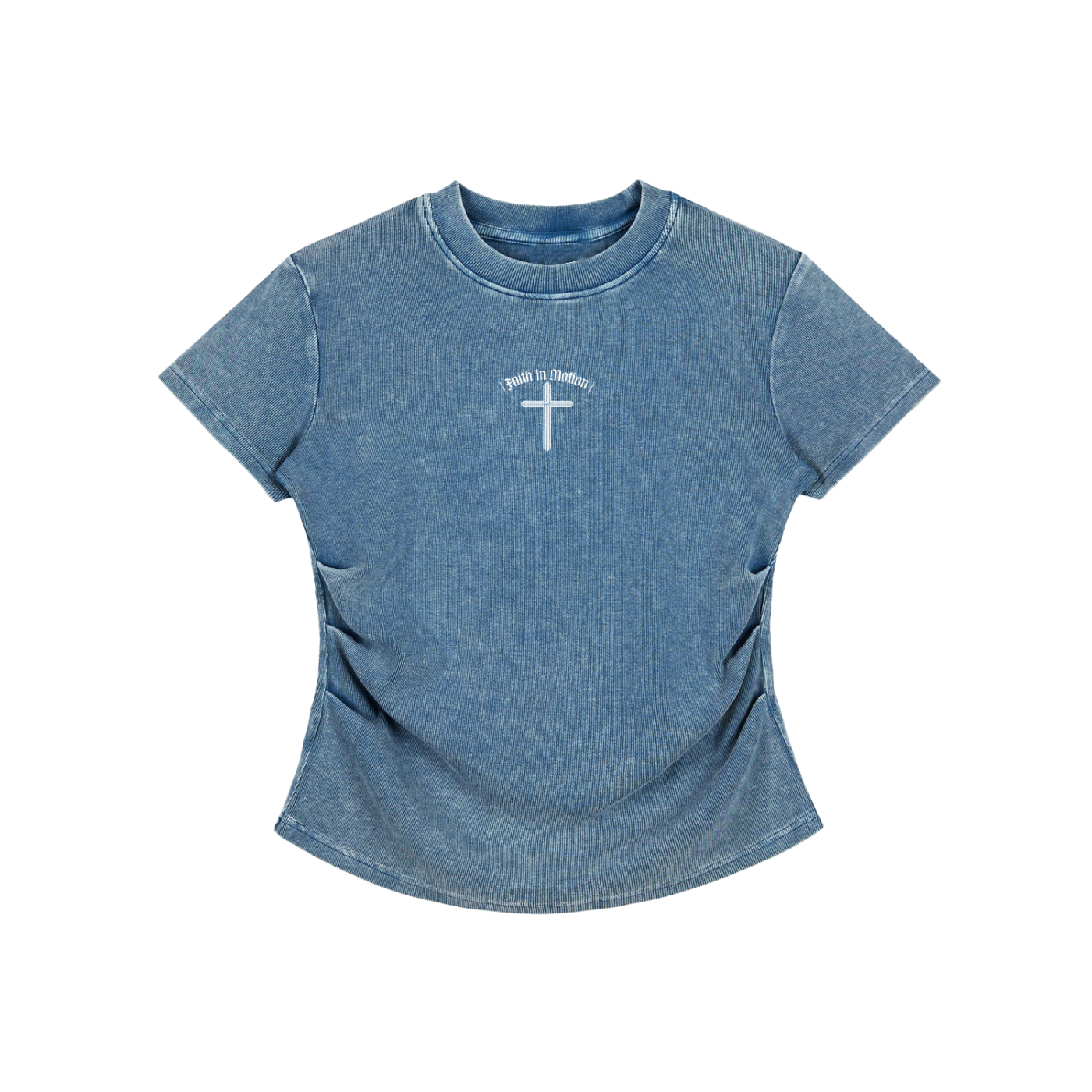 CROSSWLK // Faith in Motion Women's Bodycon T-shirt