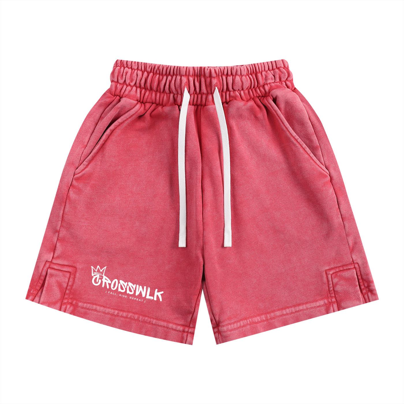 CROSSWLK // Snow Washed Kids Shorts