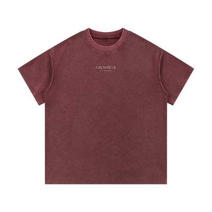 (PREMIUM) CROSSWLK // Essential Waffle T-Shirt