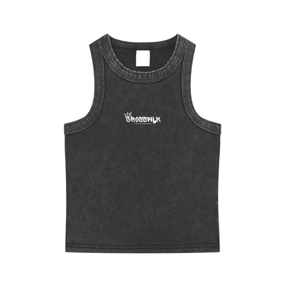 CROSSWLK // Snow Washed Tank Top