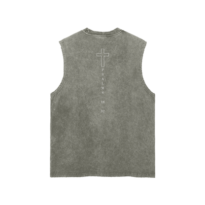 CROSSWLK // Essential Snow Washed Tank