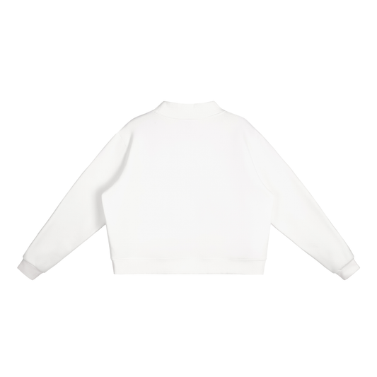 CROSSWLK // Essential Mock-Neck Crew Sweatshirt (Matching set)