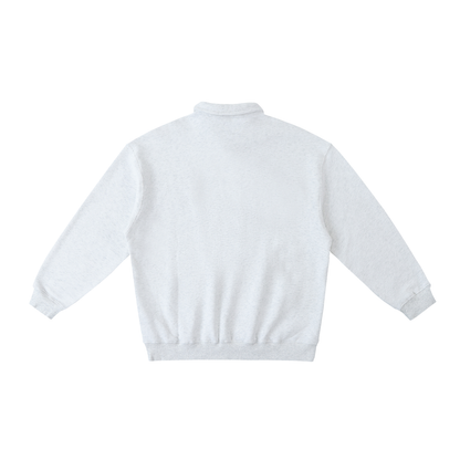 (PREMIUM) CROSSWLK // Essential Polo Sweatshirt