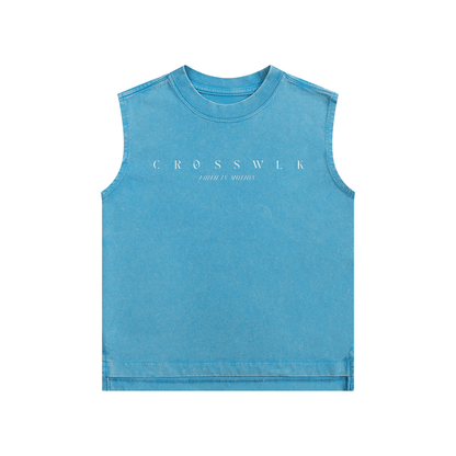 CROSSWLK // Snow Washed Kids Tank