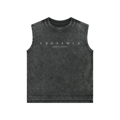 CROSSWLK // Snow Washed Kids Tank