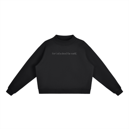 CROSSWLK // John 3:16 Mock Neck crew