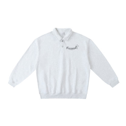 (PREMIUM) CROSSWLK // Essential Polo Sweatshirt