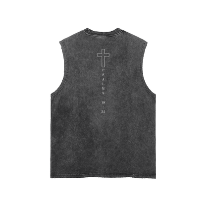 CROSSWLK // Essential Snow Washed Tank
