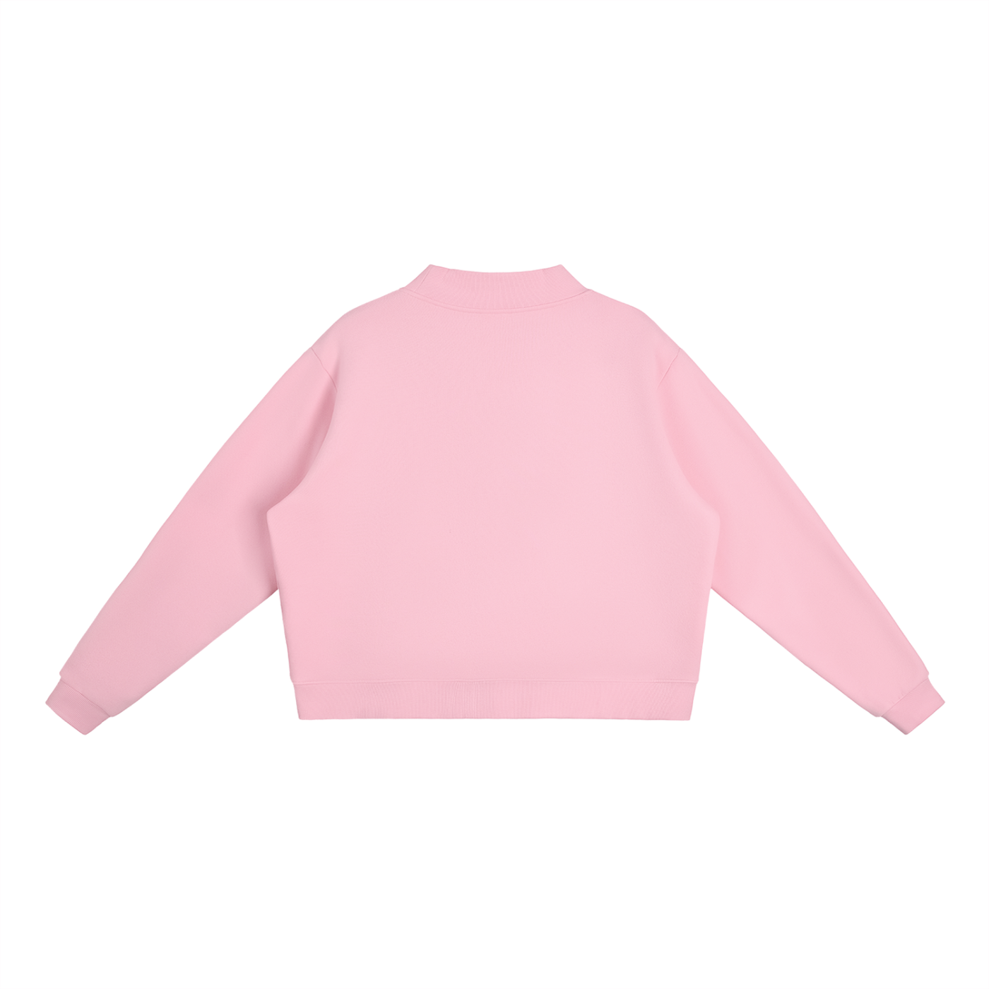CROSSWLK // Essential Mock-Neck Crew Sweatshirt (Matching set)