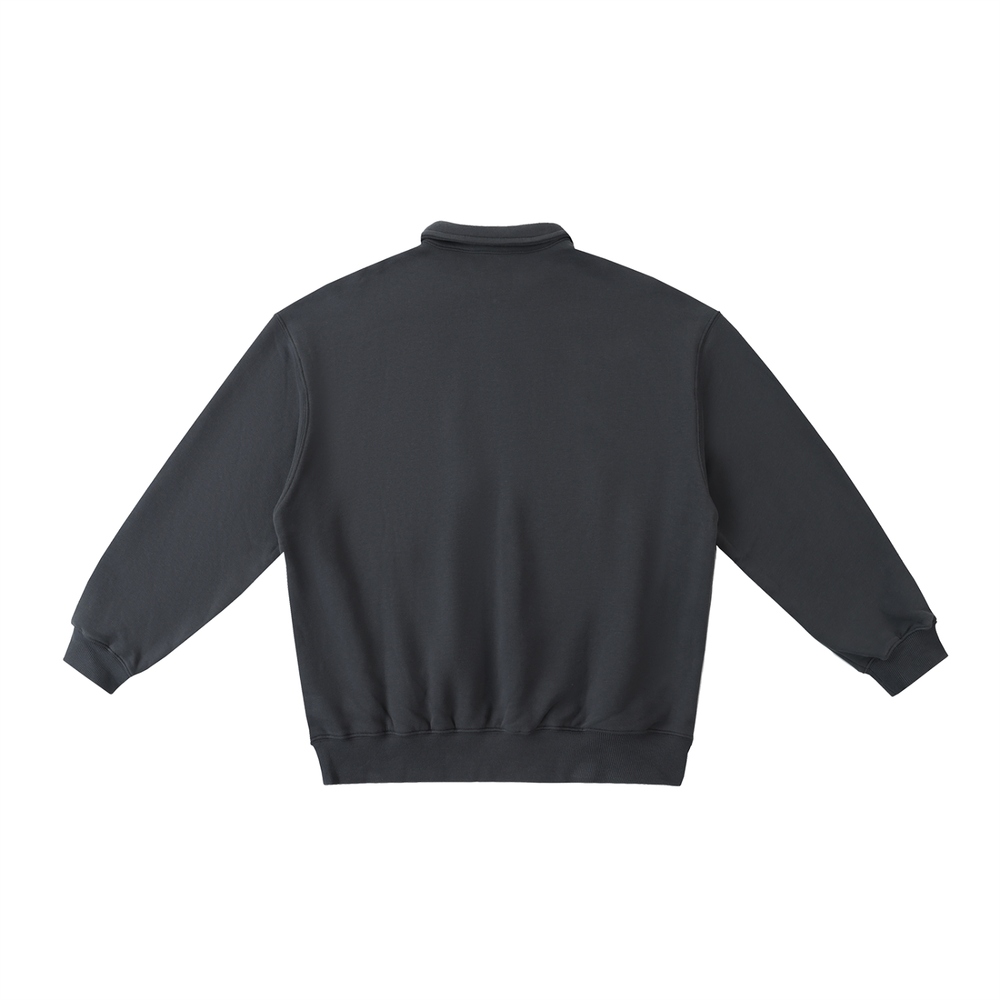 (PREMIUM) CROSSWLK // Essential Polo Sweatshirt