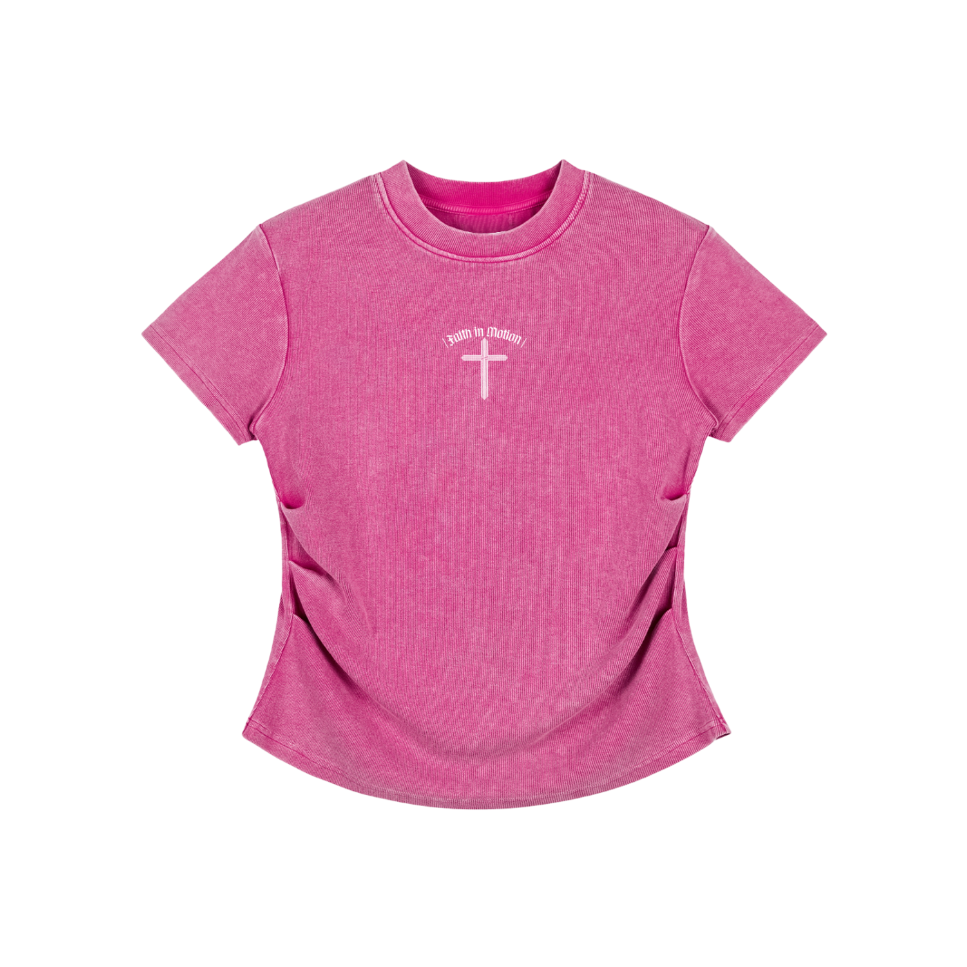 CROSSWLK // Faith in Motion Women's Bodycon T-shirt