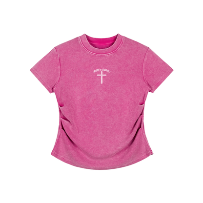 CROSSWLK // Faith in Motion Women's Bodycon T-shirt