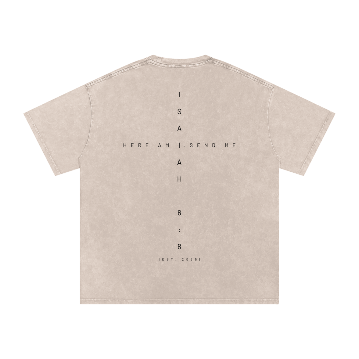 CROSSWLK // ISAIAH 6:8 T-Shirt (Oversize)