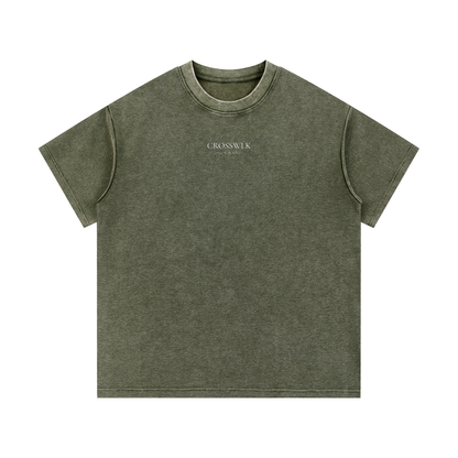 (PREMIUM) CROSSWLK // Essential Waffle T-Shirt