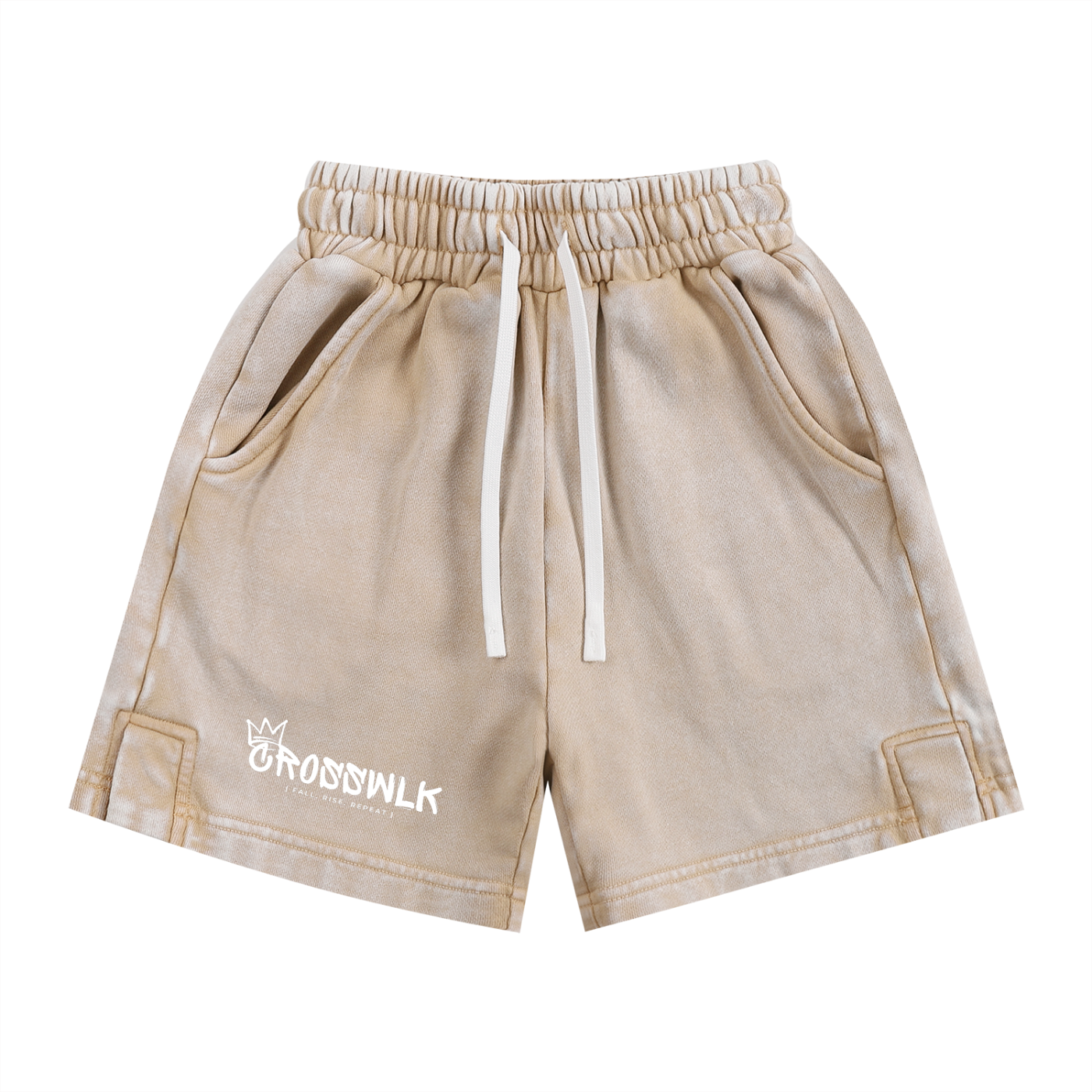 CROSSWLK // Snow Washed Kids Shorts