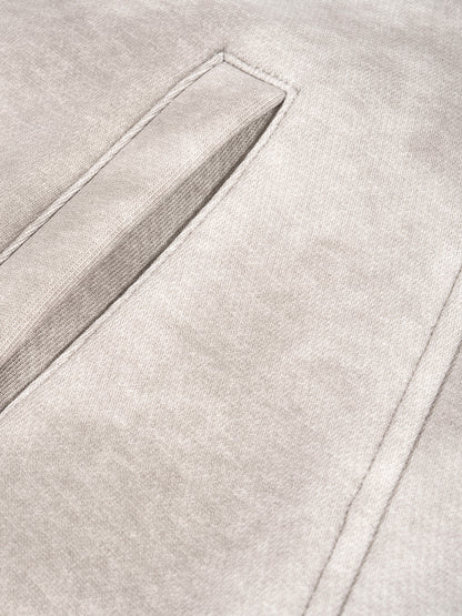 CROSSWLK // Dirty Washed Zip-up Fleece Hoodie (Matching set)