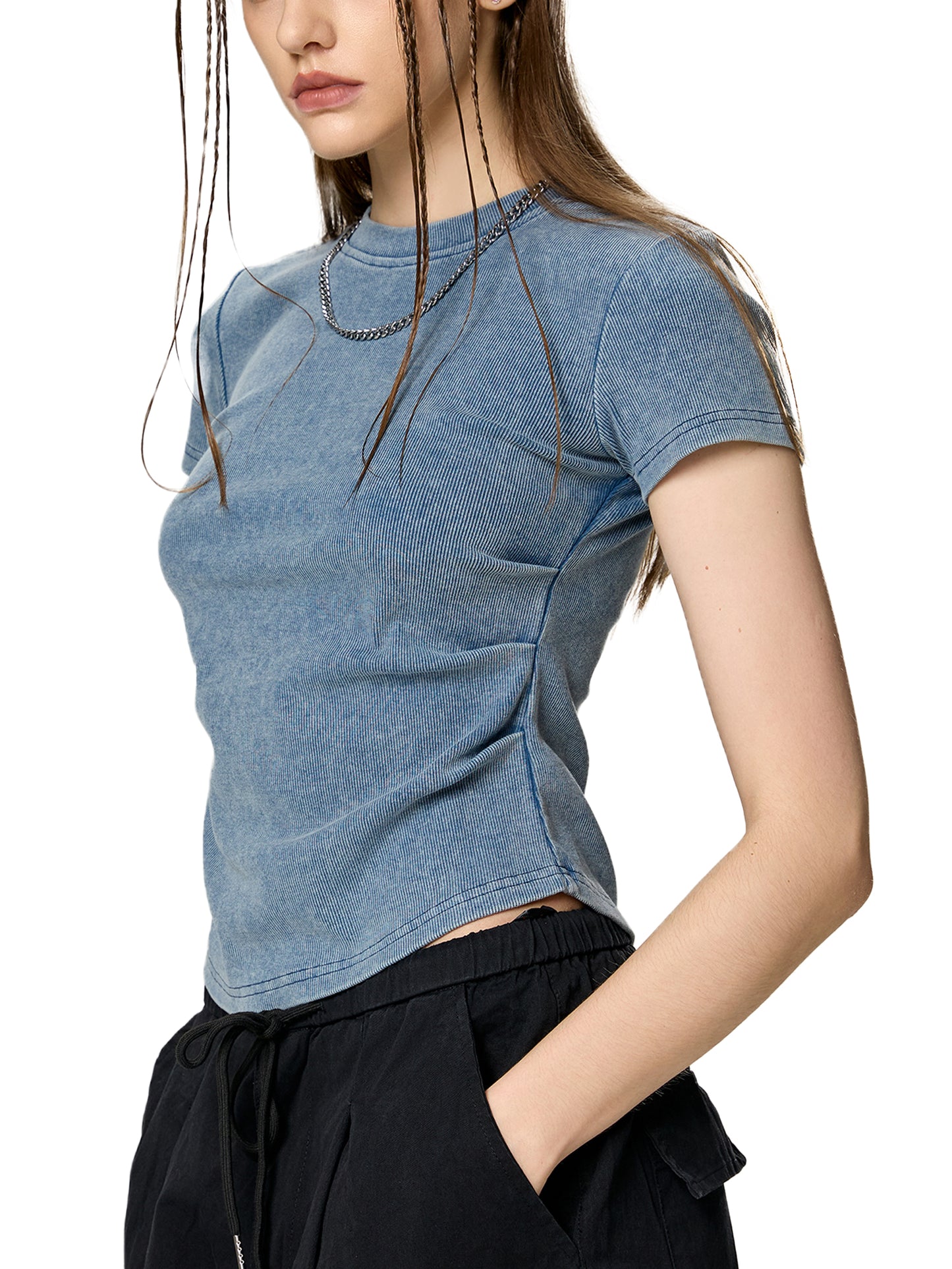 CROSSWLK // Faith in Motion Women's Bodycon T-shirt