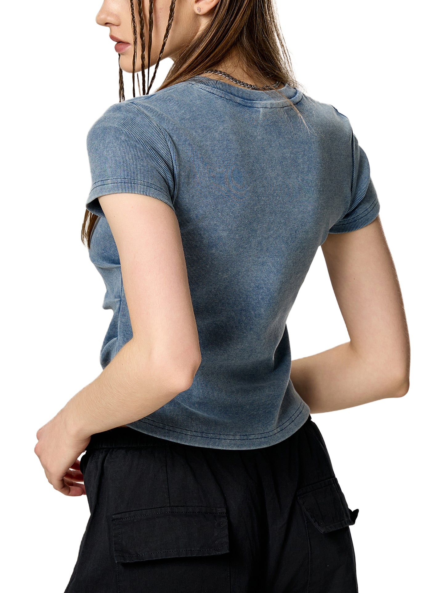 CROSSWLK // Faith in Motion Women's Bodycon T-shirt