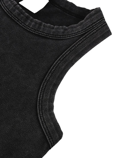 CROSSWLK // Snow Washed Tank Top