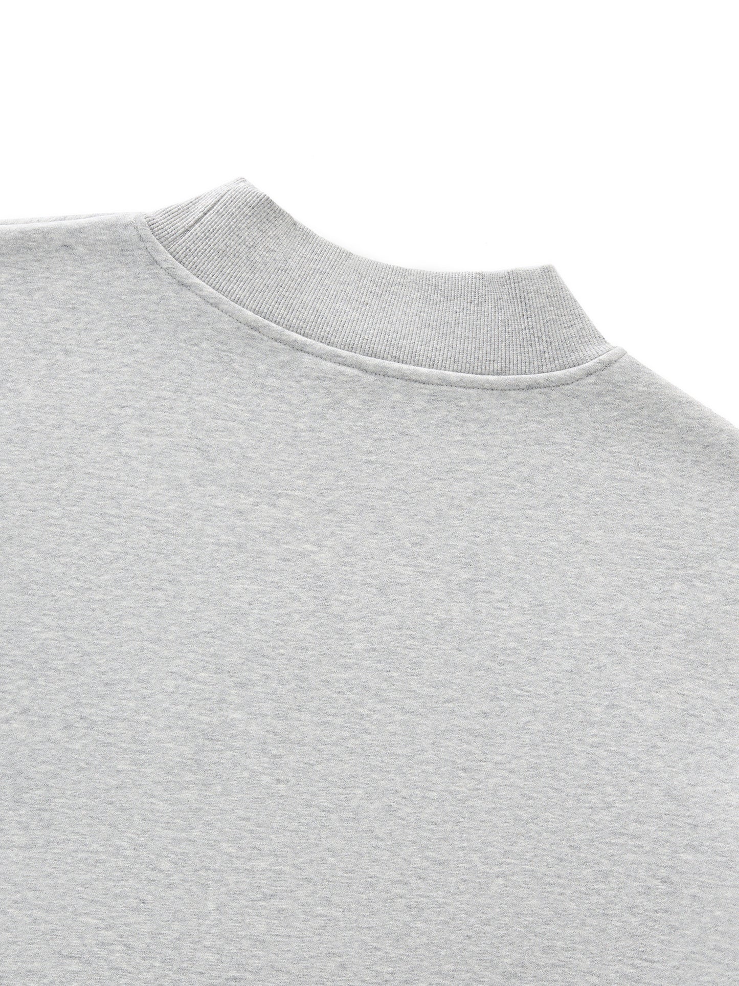 CROSSWLK // Essential Mock-Neck Crew Sweatshirt (Matching set)