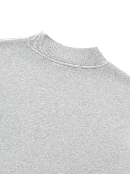 CROSSWLK // Essential Mock-Neck Crew Sweatshirt (Matching set)