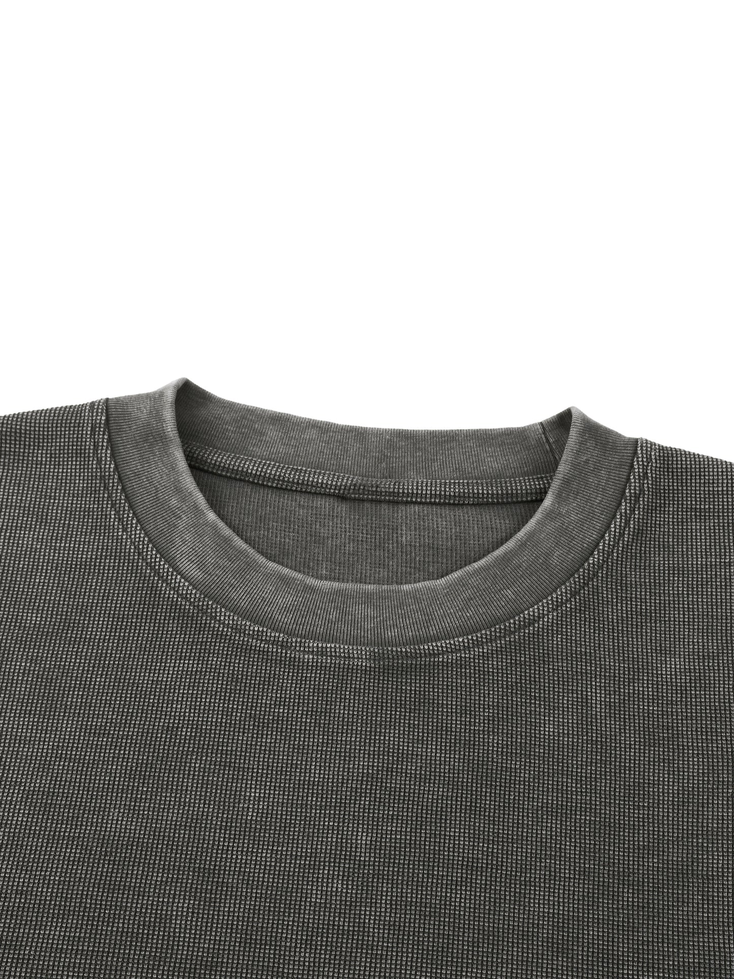 (PREMIUM) CROSSWLK // Essential Waffle T-Shirt