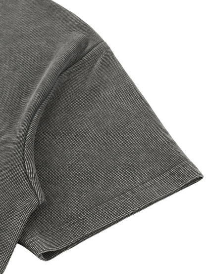 (PREMIUM) CROSSWLK // Essential Waffle T-Shirt